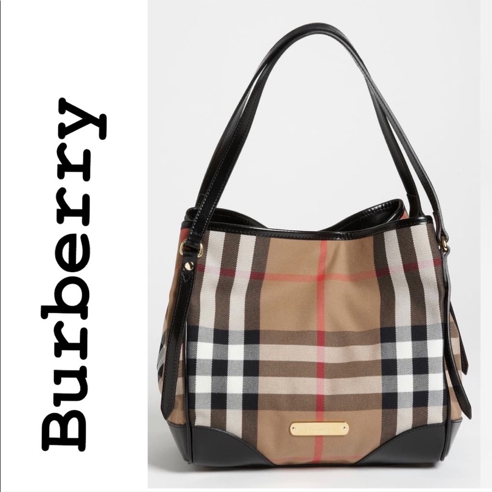 Authentic Burberry Canterbury  House Check Tote💗